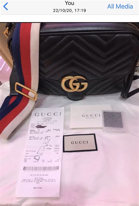 gucci bag receipt|vintage gucci bag authentication.